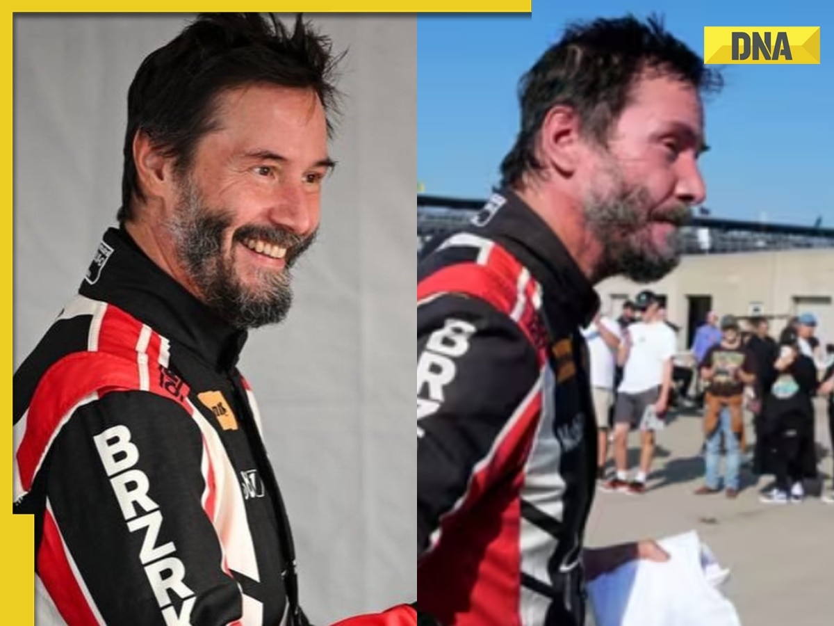 Keanu Reeves escapes injury during pro auto racing debut in US