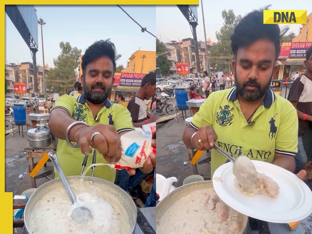 Video of Delhi street vendor making 'fruit momos' goes viral, netizens say this is poison