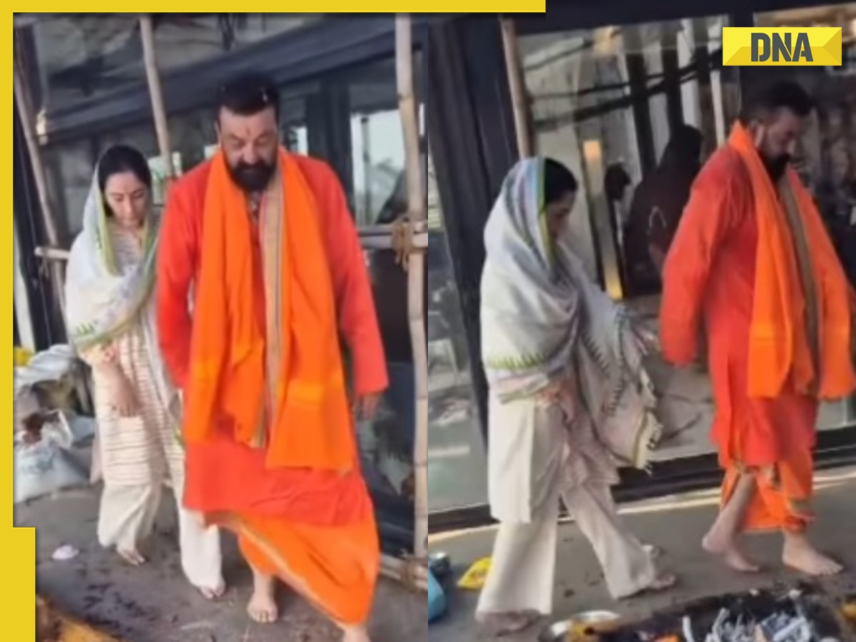 Sanjay Dutt gets married for the fourth time? Viral video shows 65-year-old actor taking pheras with...