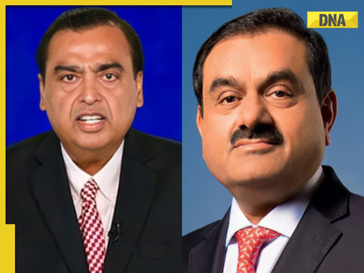 Mukesh Ambani at top spot on Forbes India's rich list again with net worth of Rs…, Gautam Adani at second spot with Rs…