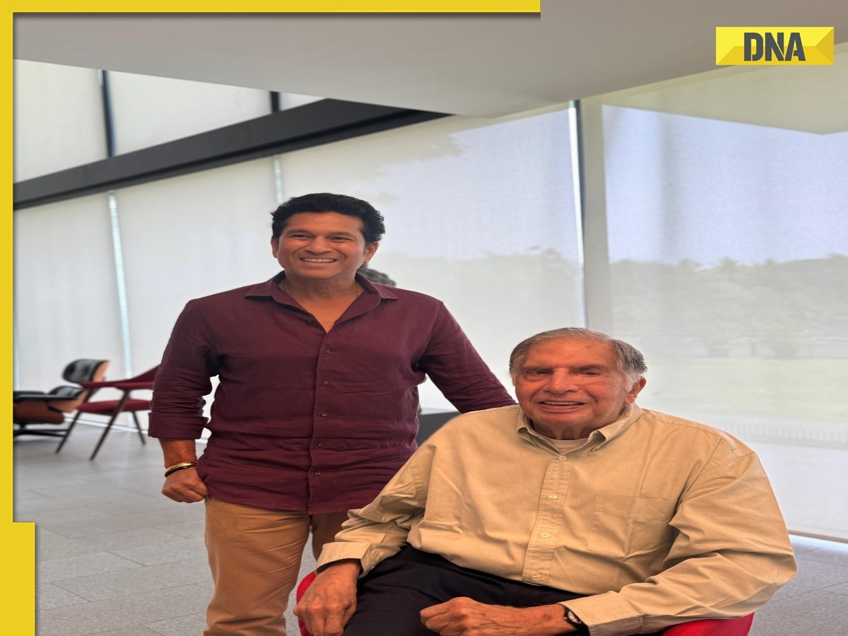 'A day I'll always remember with...': Throwback to Ratan Tata's meeting with Sachin Tendulkar