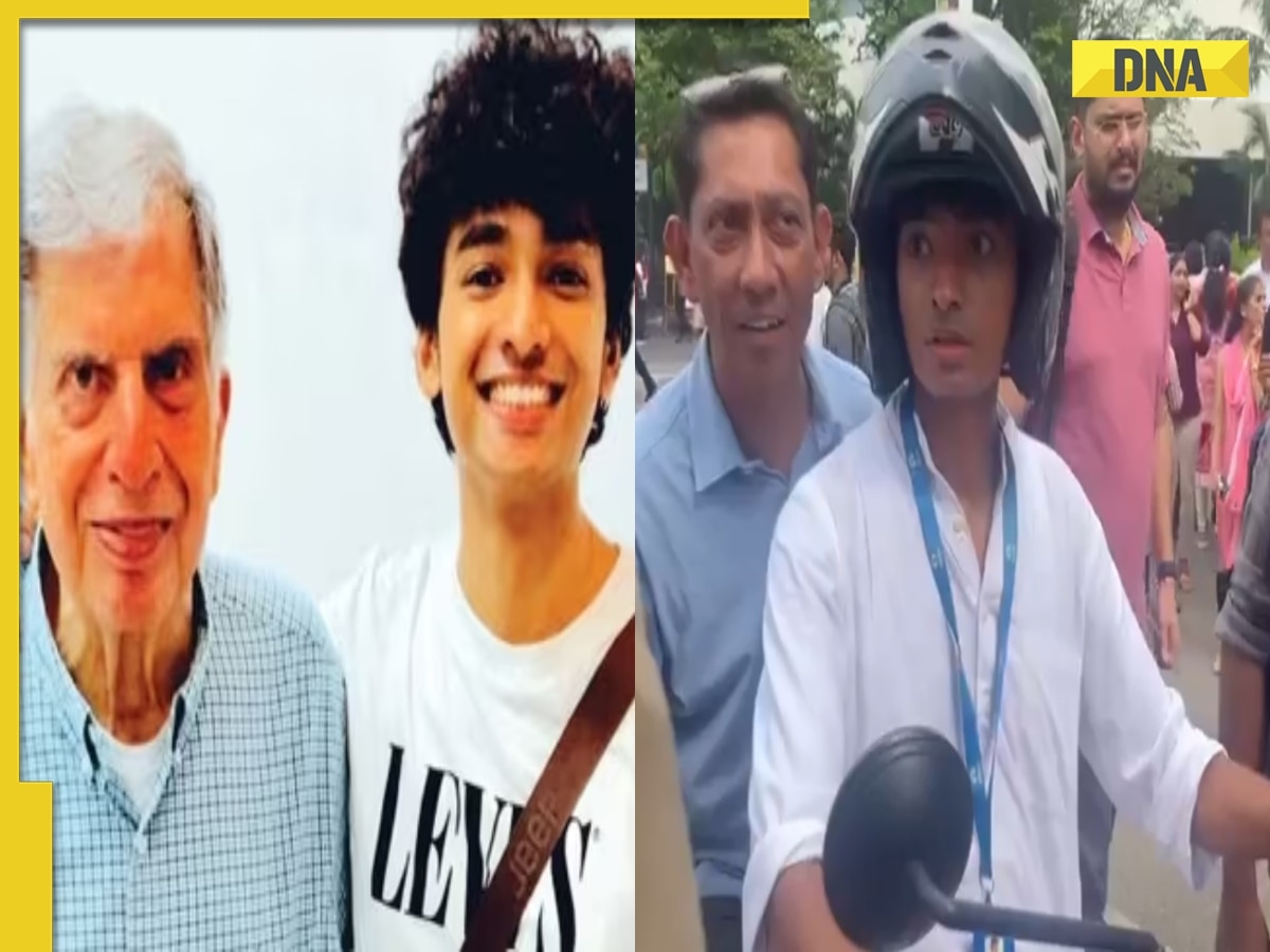 Shantanu Naidu stopped by Mumbai police before Ratan Tata's funeral, watch viral video