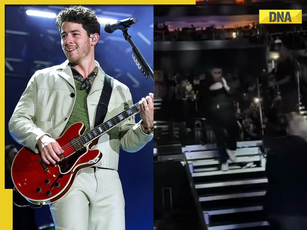 Watch: Nick Jonas in danger? Singer runs off stage, halts concert in Prague mid-way after a person...