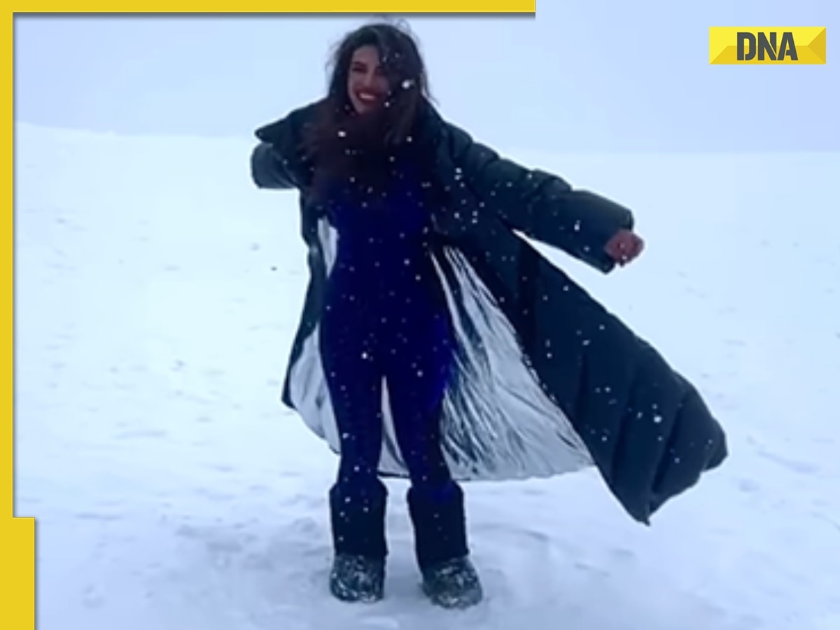 Watch: Priyanka Chopra makes her Bollywood dreams come true, video from Switzerland goes viral