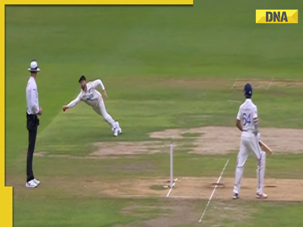 IND vs NZ: Devon Conway takes one hand blunder, gets Sarfaraz Khan on duck, watch video here