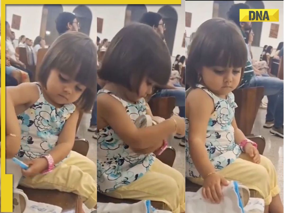 Watch: Heartwarming video of girl treating slippers like a baby goes viral