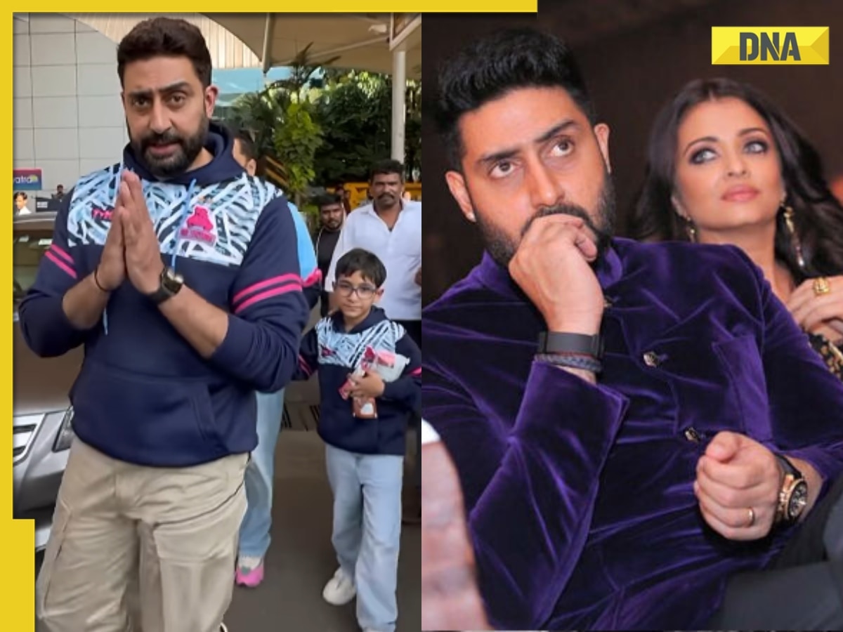 'Bas bhaiya...': Abhishek Bachchan greets paps with folded hands in viral video amid divorce rumours with Aishwarya Rai