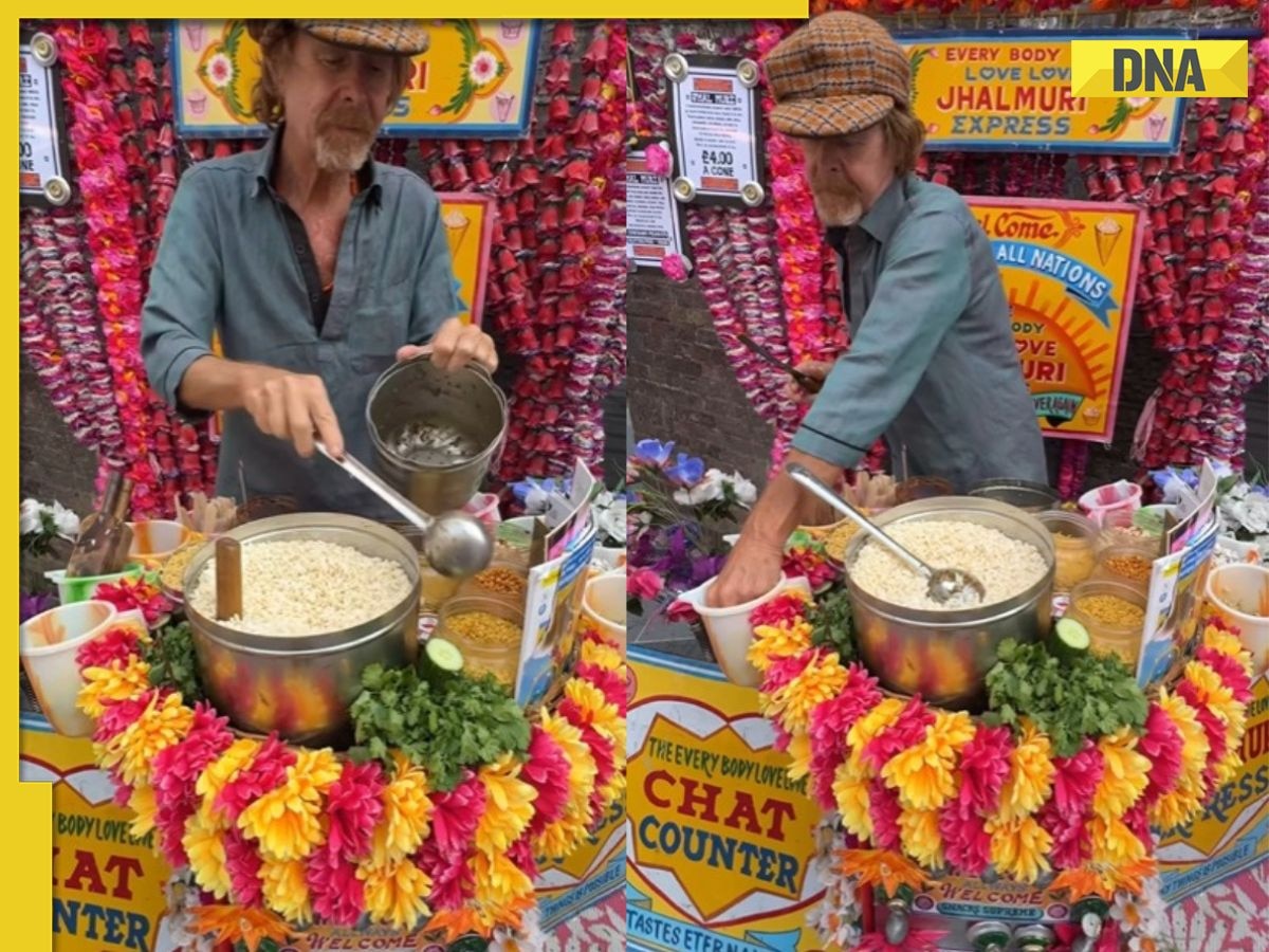 Jhalmuri fever hits London: Video of British man selling Kolkata-style street food goes viral, watch