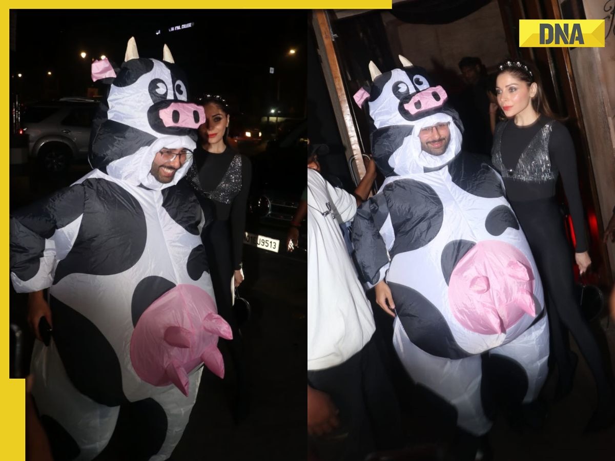 Watch: Orry steals the show in cow costume as B-Town celebs begin Halloween festivities