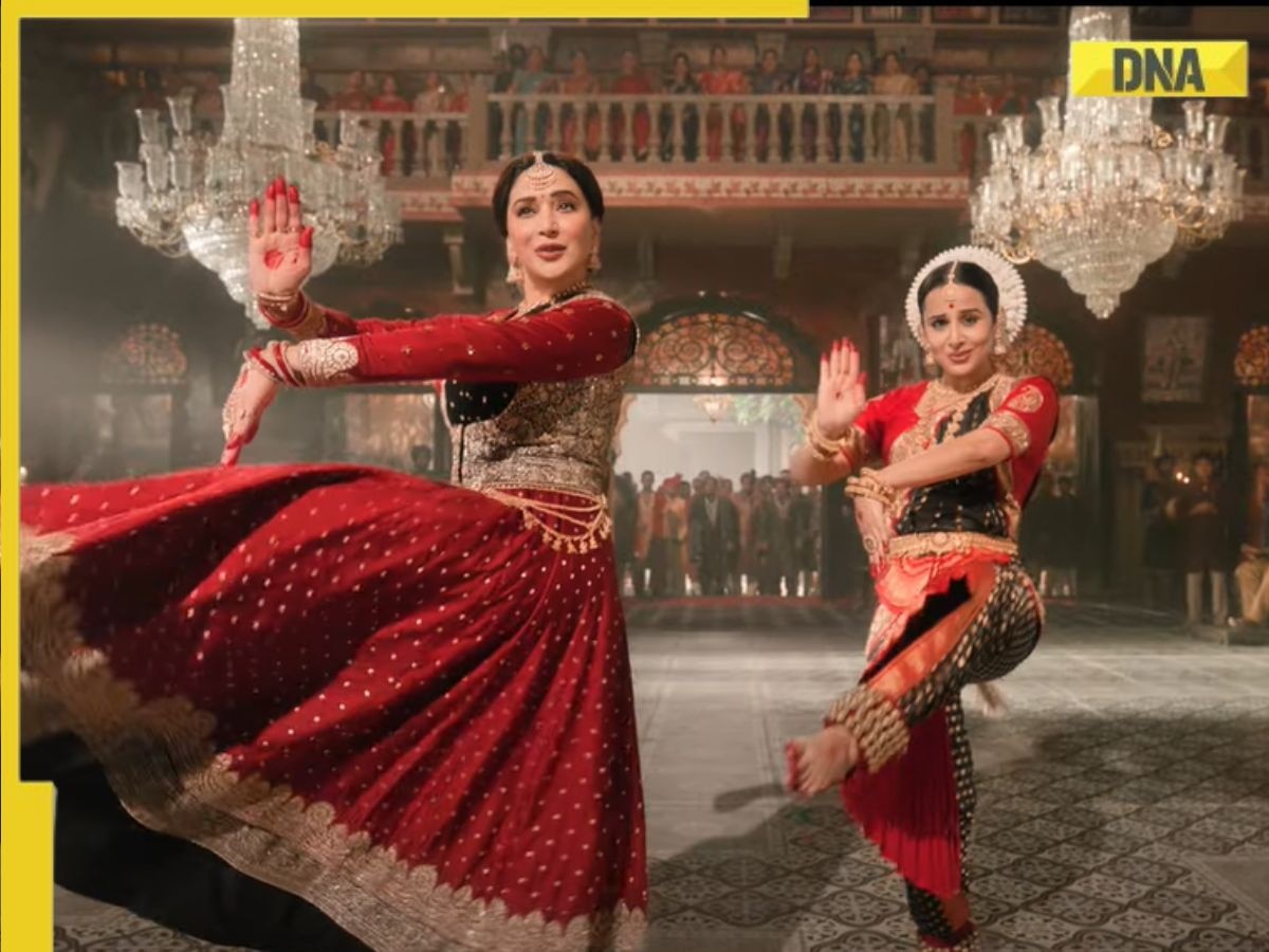 Ami Je Tomar 3.0: Vidya Balan, Madhuri Dixit 'dynamic face-off' in iconic Bhool Bhulaiyaa song leaves fans 'impressed'