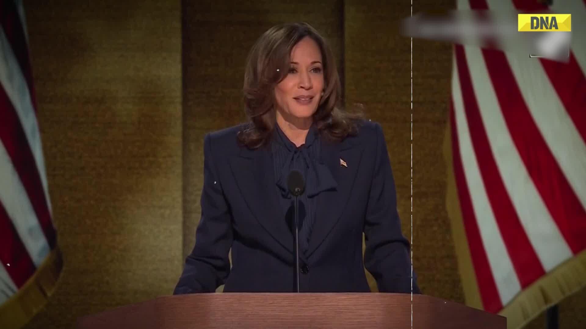 “I accept your…” US Vice President Kamala Harris accepts US presidential nomination