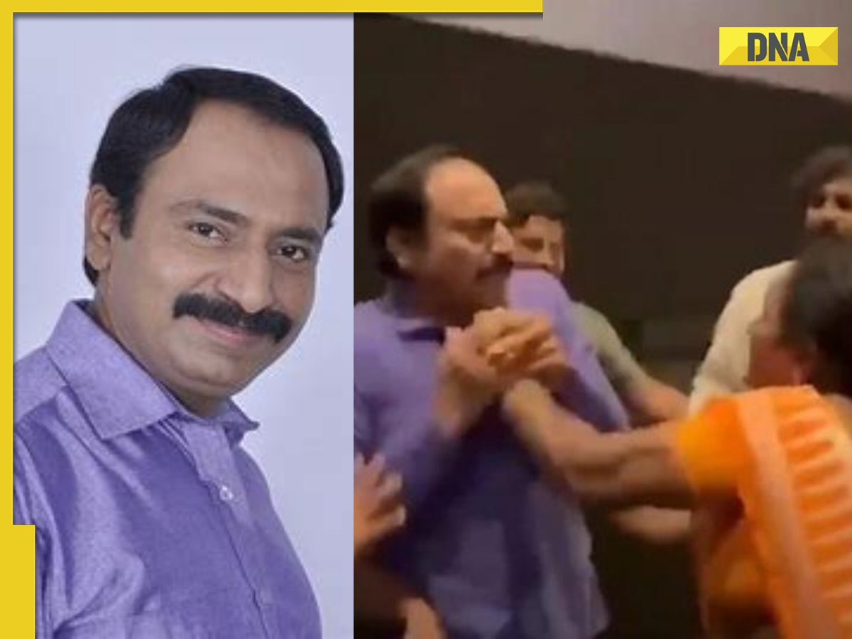Telugu actor NT Ramaswamy gets slapped by woman during screening of his ...