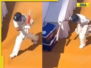 Watch: Virat Kohli smashes ice box with his bat in anger after poor ...