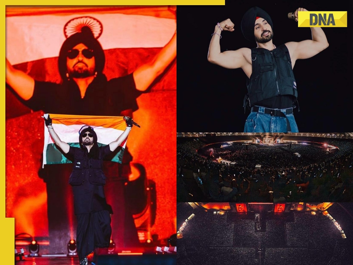 Diljit Dosanjh waves Indian flag, flaunts huge crowd in unseen pics from Dil-Luminati Delhi concert: ‘Delhi hila di'