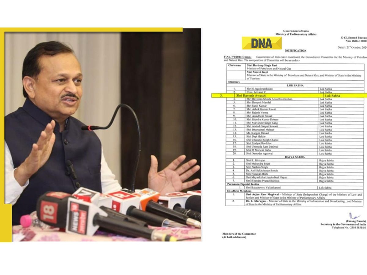 Another Achievement for Kanpur MP Ramesh Awasthi, Appointed Member of Key Petroleum & Natural Gas Ministry Committee