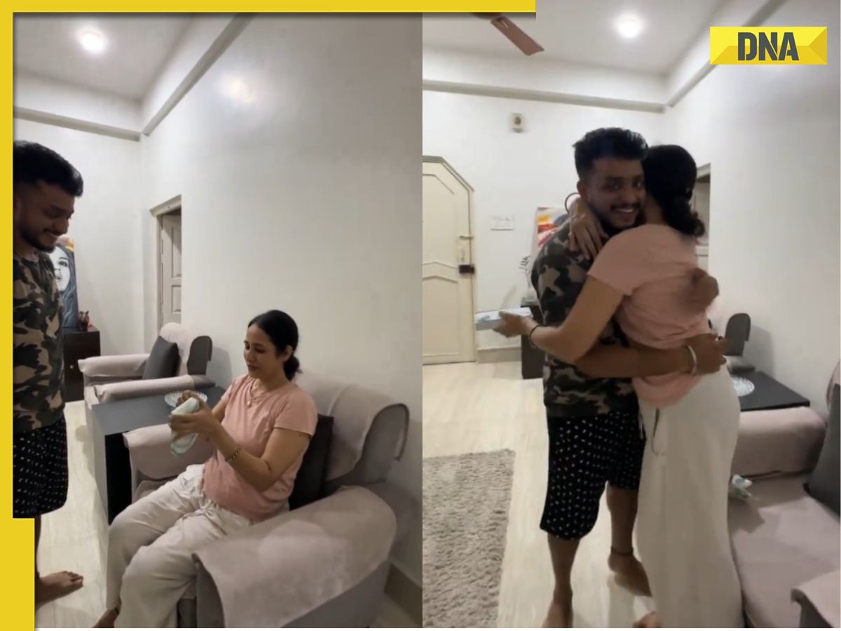 Diwali delights: Bengaluru man surprises mom with Apple iPhone 15, viral video wins internet, watch