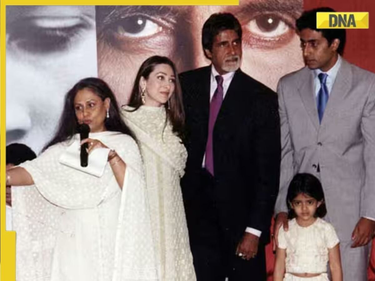 Amid divorce rumours of Aishwarya, Abhishek Bachchan, video of Jaya announcing his engagement with Karisma goes viral