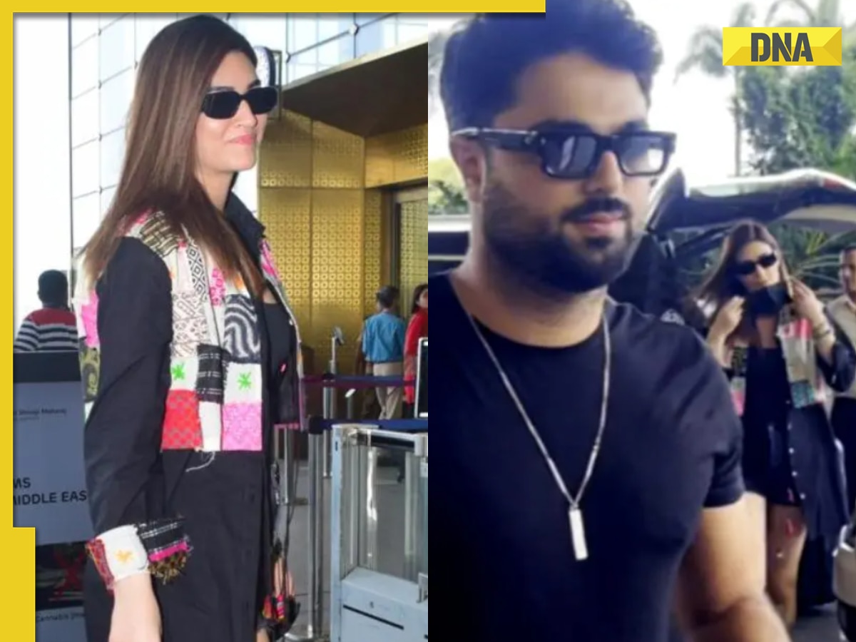 Kriti Sanon avoids posing with rumoured boyfriend Kabir Bahia at Mumbai airport, video goes viral