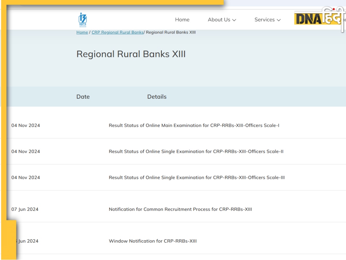 IBPS RRB PO Mains Result 2024: इस डायरेक्ट लिंक से चेक करें आईबीपीएस आरआरबी पीओ मेंस एग्जाम का रिजल्ट