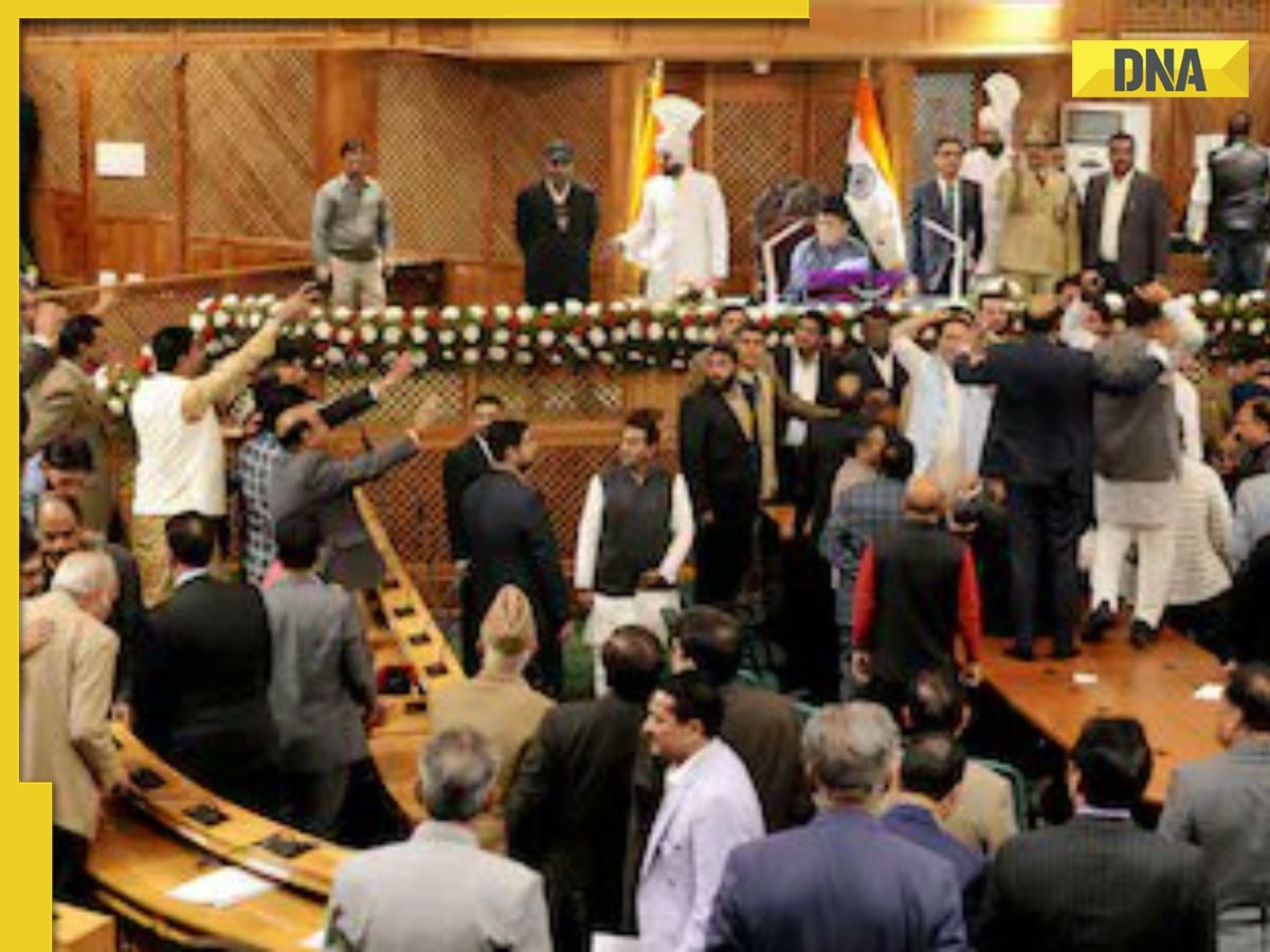 'They deserve it...': Know reason that led to scuffle between BJP MLAs, marshals in Jammu and Kashmir Assembly