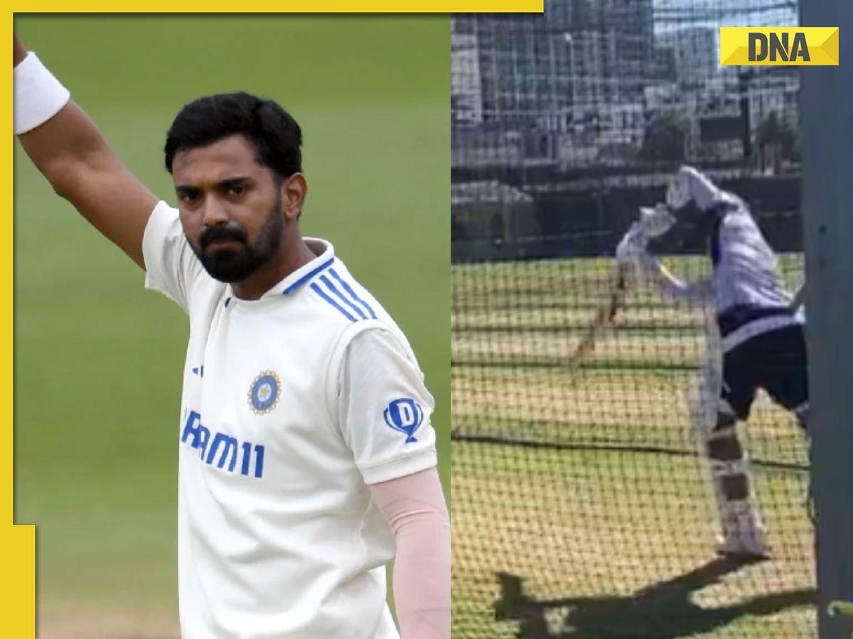 KL Rahul sweats hard in Perth nets ahead of BGT series, WATCH video here