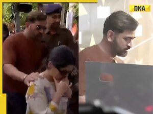Jharkhand Assembly Elections 2024: CSK legend MS Dhoni and wife Sakshi cast vote in Ranchi - Watch