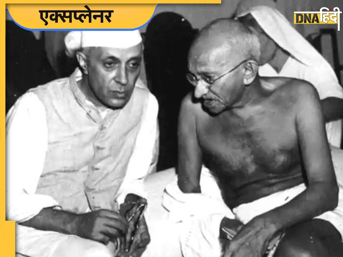 व्यंग्य : Birthday पर गांधी जी लाए चॉकलेट केक, काटते वक्त इमोशनल हुए Jawaharlal Nehru! 