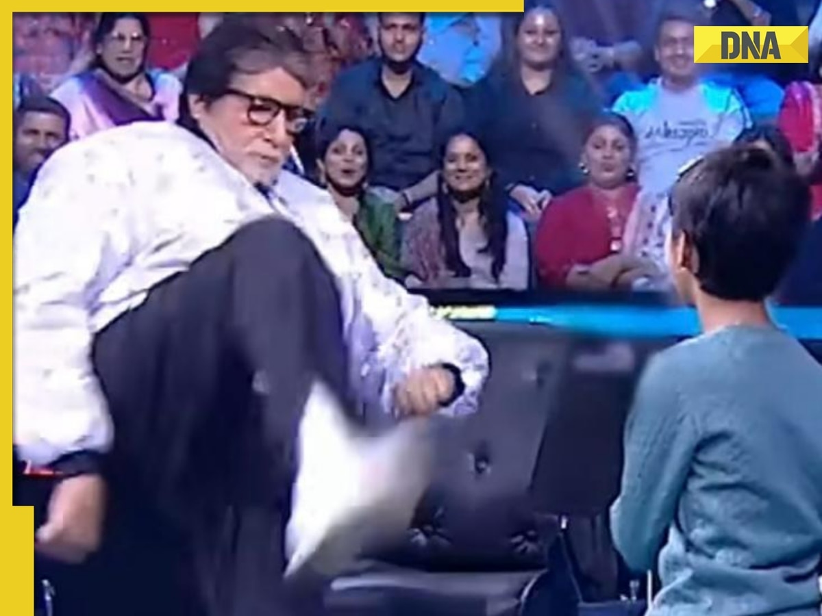 Amitabh Bachchan does amazing Taekwondo move on KBC 16 sets, fans wonder if he is really 82