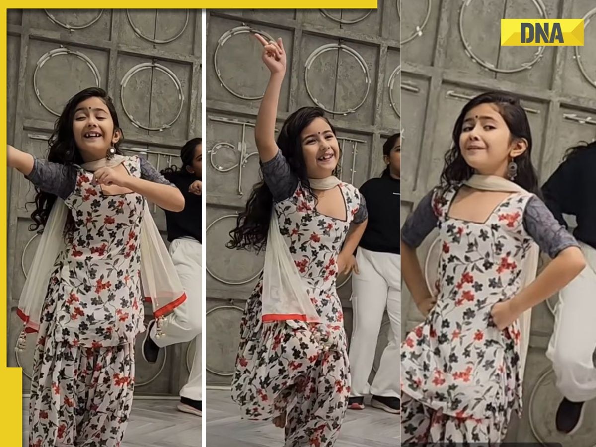 Viral video: Little girl wins hearts with adorable dance to 'Tere Bina Na Guzara AE', watch