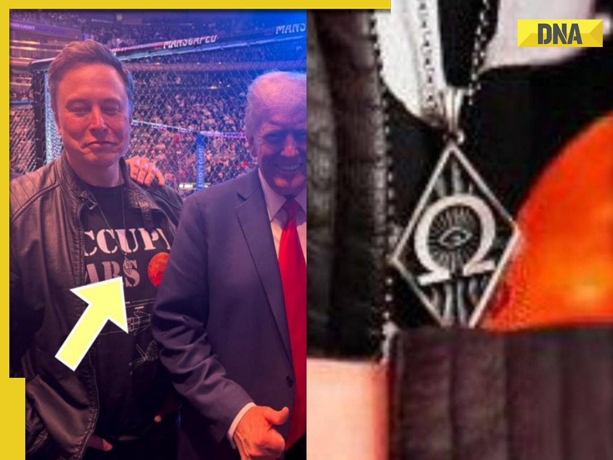 Elon Musk wore ‘Omega’ necklace to UFC event sparks online debate, know what it means