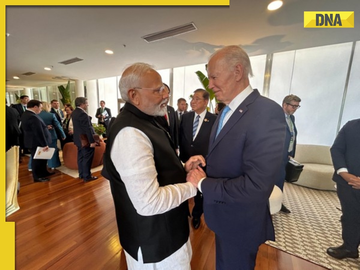 'Always a delight': PM Modi meets Joe Biden at G20 Summit in Rio de Janeiro