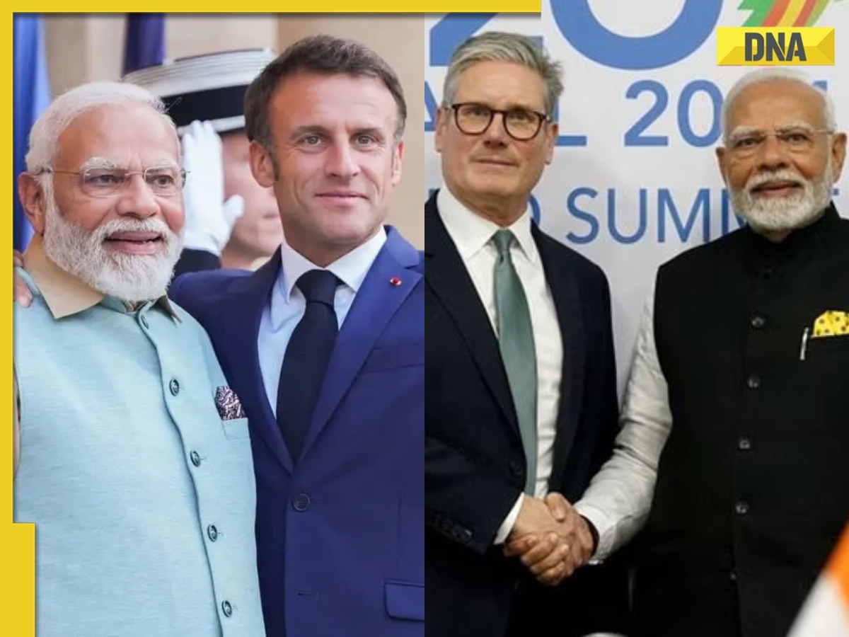 'Eager to work closely in...': PM Modi meets French President Macron, UK PM Starmer in Rio; shares insights