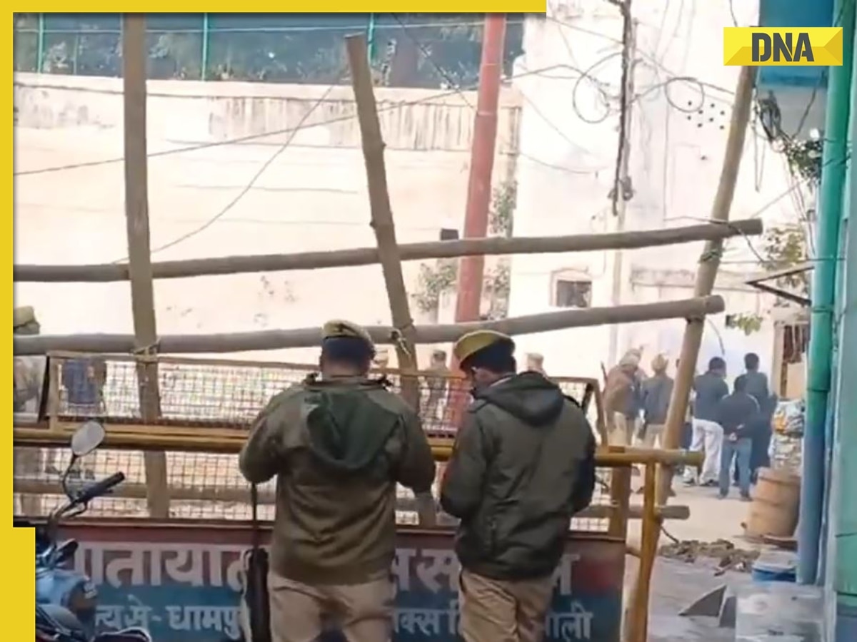 UP: Clashes in Sambhal over mosque survey, officials face stone pelting, police use tear gas, here's what happened