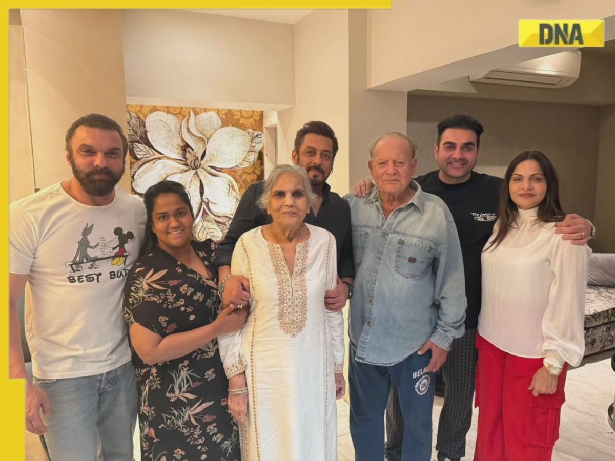 Salman Khan is 'blessed', poses with dad Salim, mom Salma, brother Sohail in unseen photo, fans say 'mashallah'