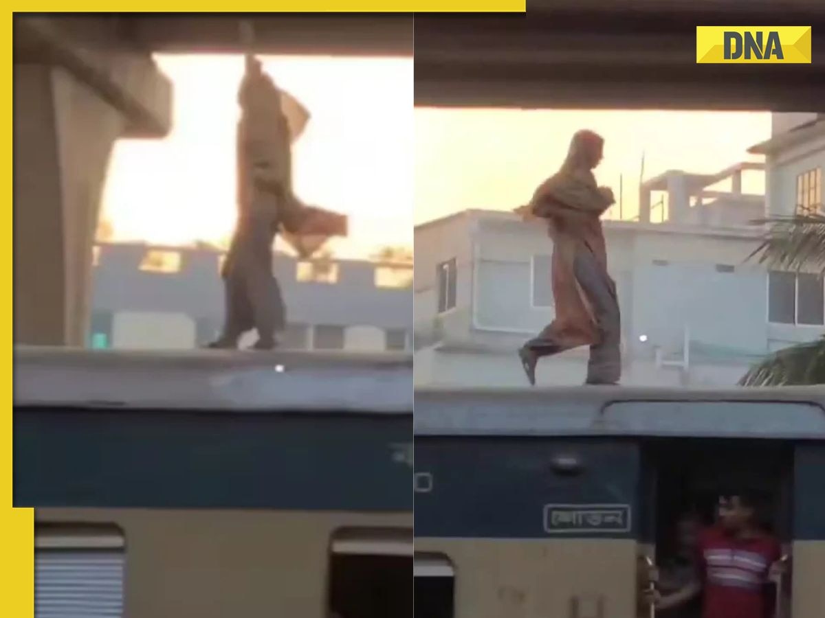 'Subway Aunty': Bangladeshi woman dances on roof of moving train, watch viral video