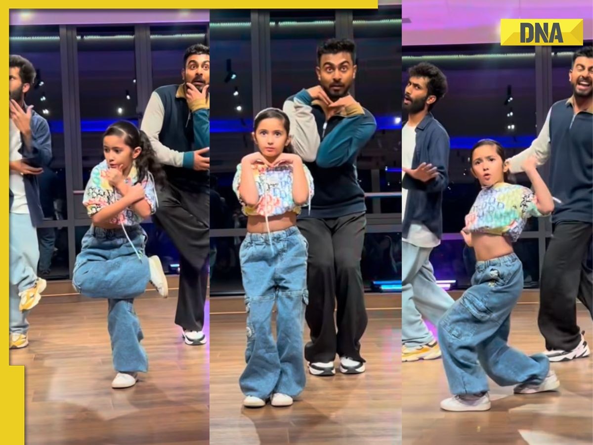 Viral video: Little girl dances her heart out to 'Prem Ki Naiyya', internet calls her 'chhoti angel'