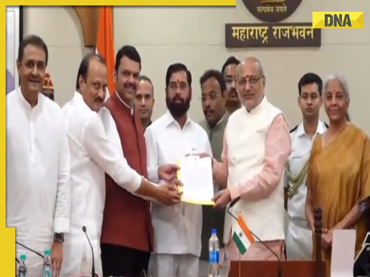 Maharashtra: Devendra Fadnavis, Eknath Shinde, Ajit Pawar stake claim to form govt, swearing-in to be held tomorrow 