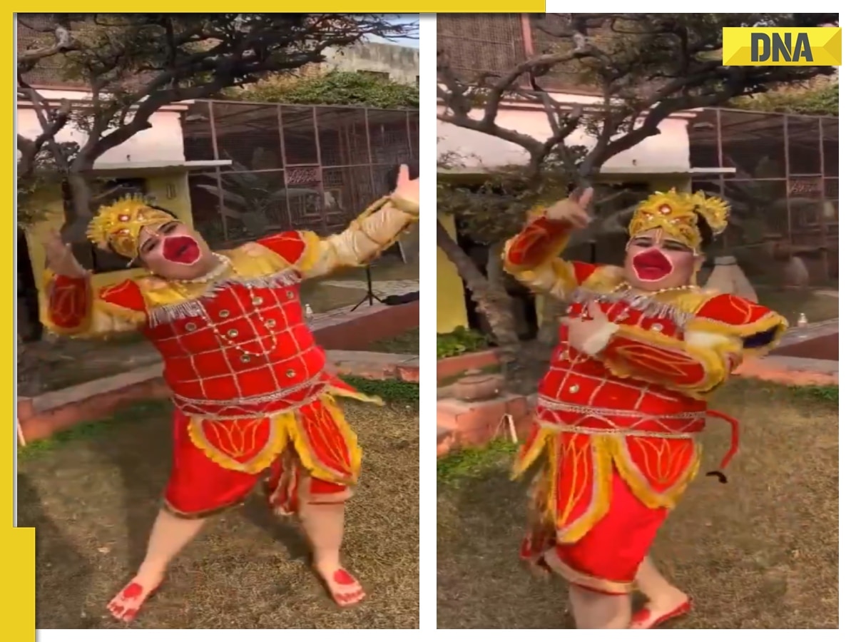 'Need smartphones without camera': Abhinav Arora on radar of netizens over his dance in Lord Hanuman's getup, WATCH