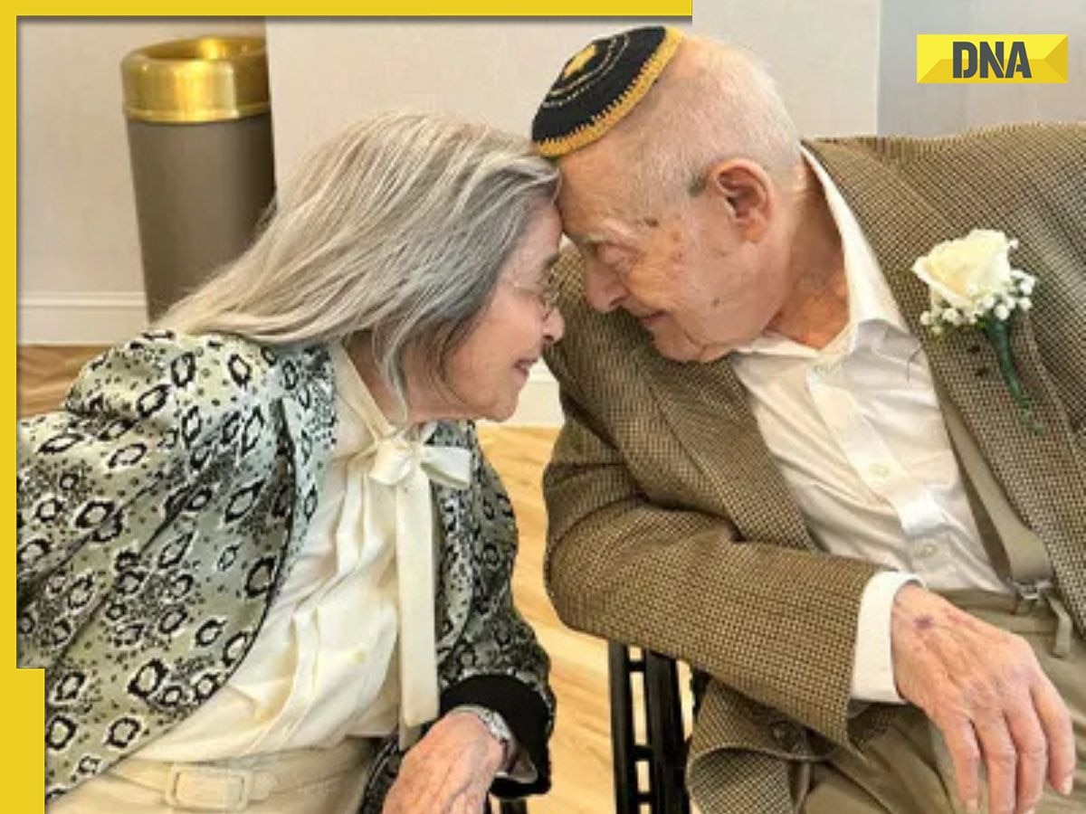 This is the world's oldest newlywed couple with a combined age of 202 years