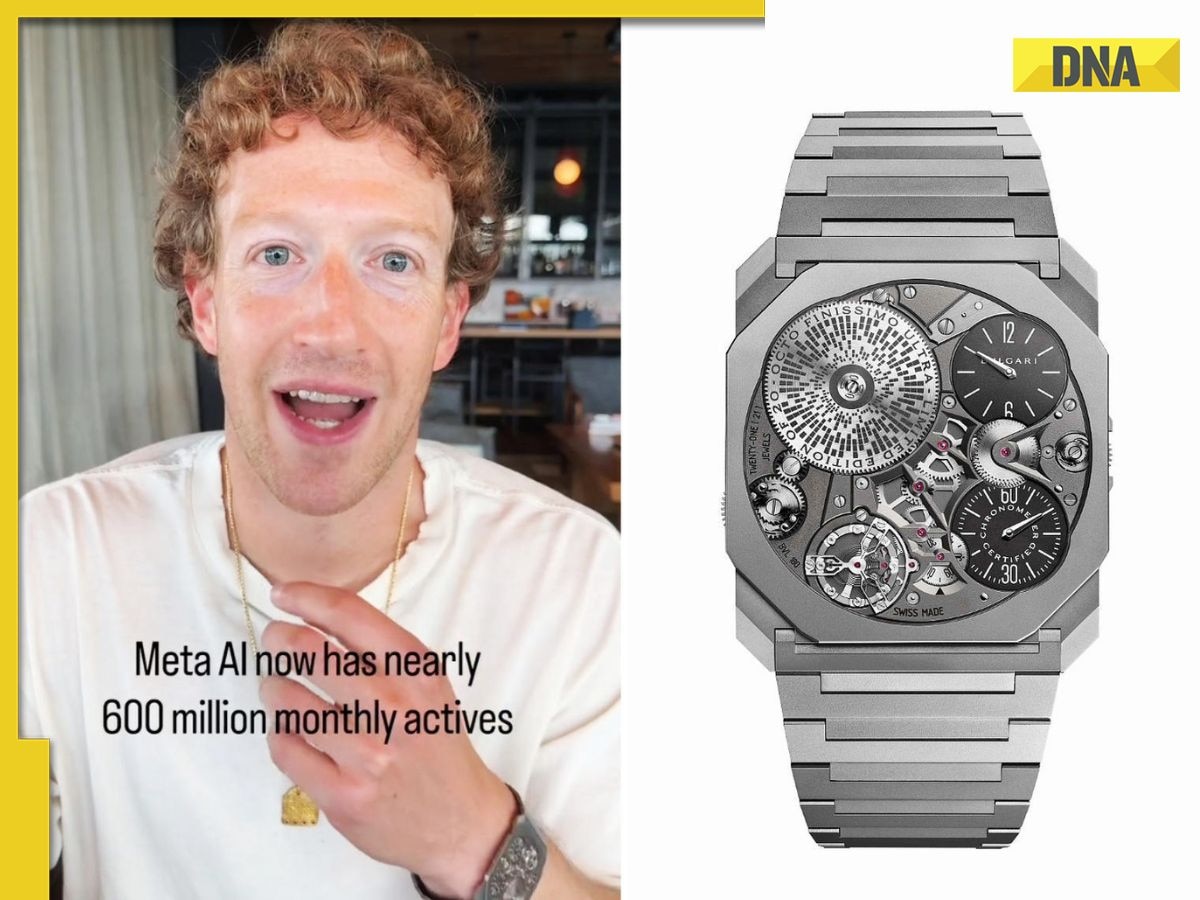 Meta CEO Mark Zuckerberg reveals world’s thinnest watch, thinner than 2 stacked credit cards, it is worth Rs…