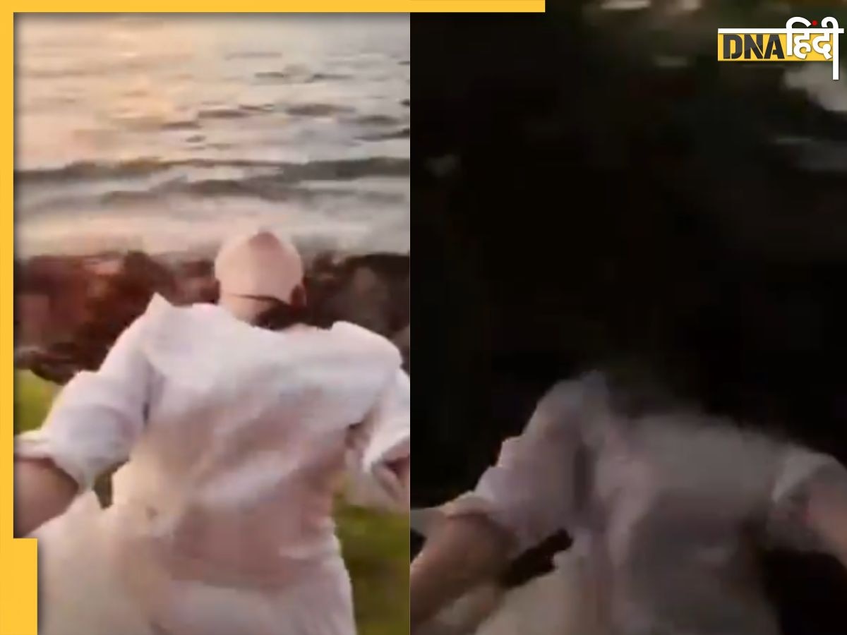 Viral: चलती ट्रेन की गेट पर रील बनाना पड़ा महंगा, पेड़ से टकराकर नीचे गिरी चीनी टूरिस्ट, देखें Video