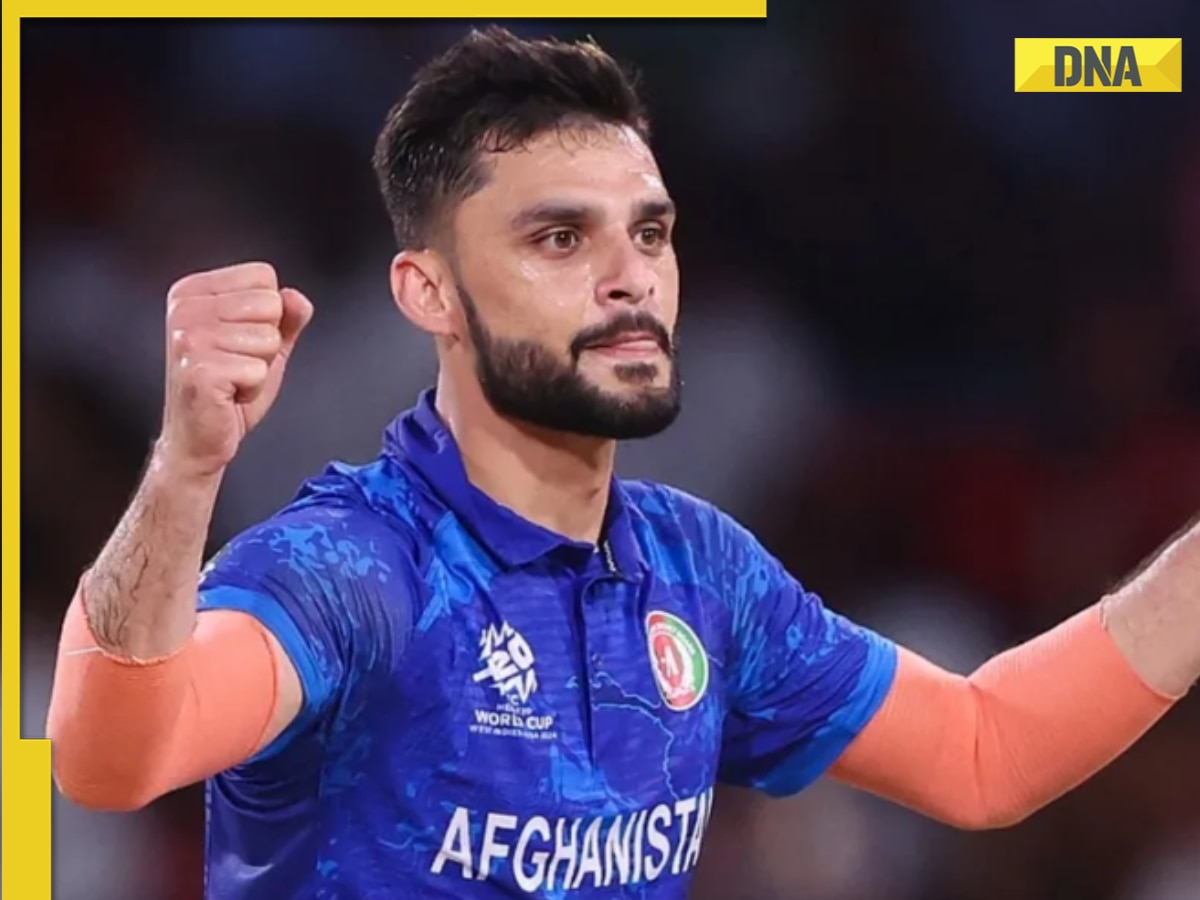 Aghanistan's Naveen-Ul-Haq's endless 13-ball over vs Zimbabwe: 6 wides, 1 no-ball, 2 fours...