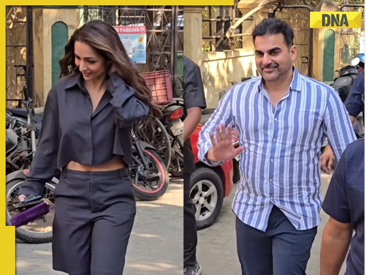 Arbaaz Khan visits Malaika Arora with Salim Khan, Salma, Helen; his son Arhaan's reaction goes viral: Watch
