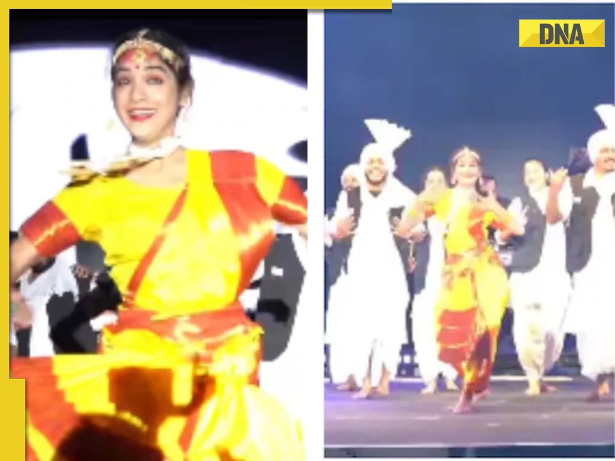 Viral video: Woman dressed as 'Manjulika' performs Gidha dance on stage, internet reacts