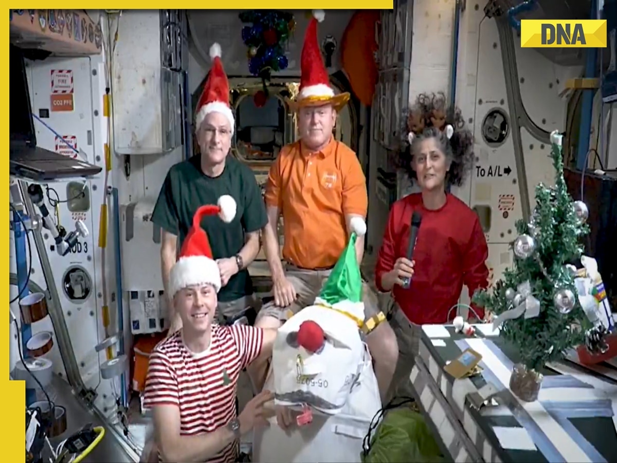 NASA astronaut Sunita Williams and her crew share heartwarming Christmas message from space, watch viral video
