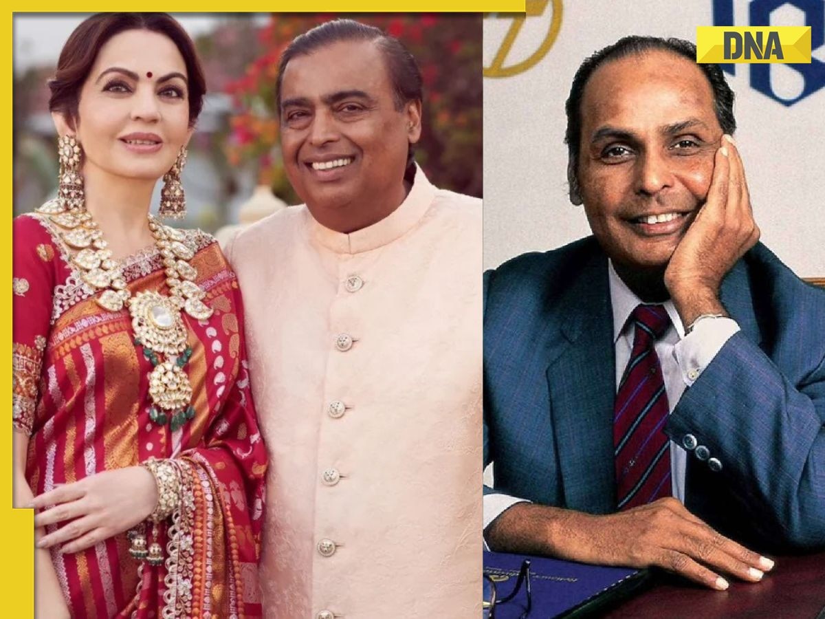 Mukesh Ambani, Nita Ambani celebrate Dhirubhai Ambani's 92nd birth anniversary by giving Rs 2 lakh each to...