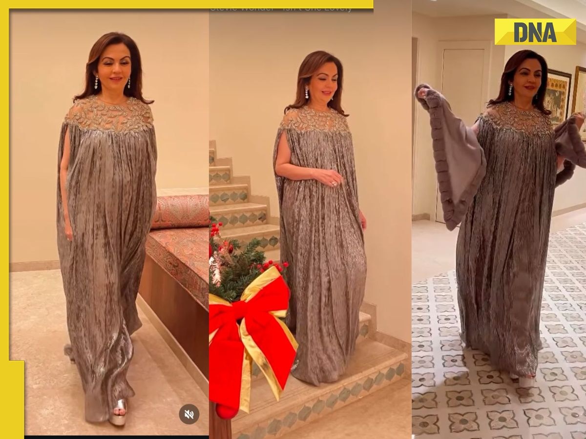 Nita Ambani channels her inner diva as she welcomes 2025 in kaftan gown worth Rs...