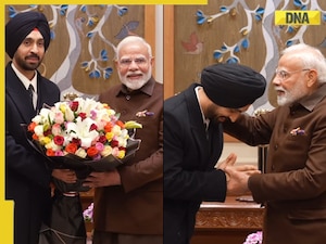 Diljit Dosanjh meets PM Narendra Modi, discusses Yoga, pays respect to Guru Nanak, netizens say 'crossover ho gaya'