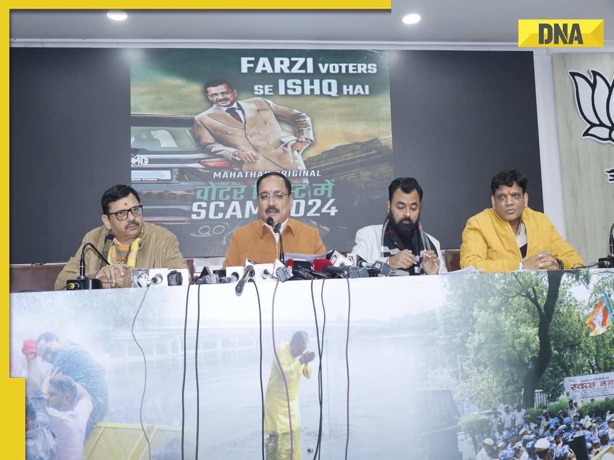 'Farzi Voter se Ishq Hai': BJP unveils new poster, targets AAP over voter list 'discrepancy'