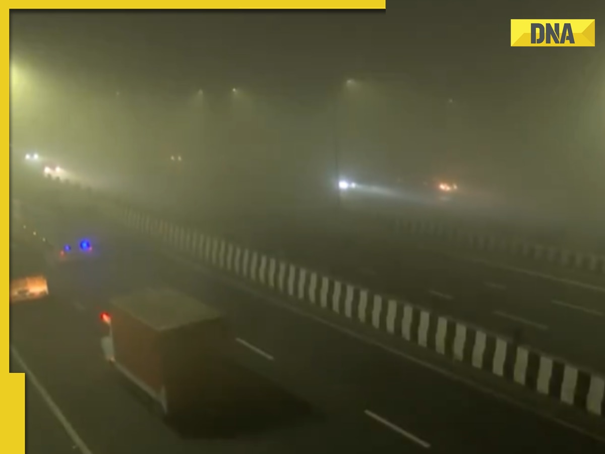 Delhi weather update: Dense fog grips Delhi-NCR, AQI plunges to 'very poor' level